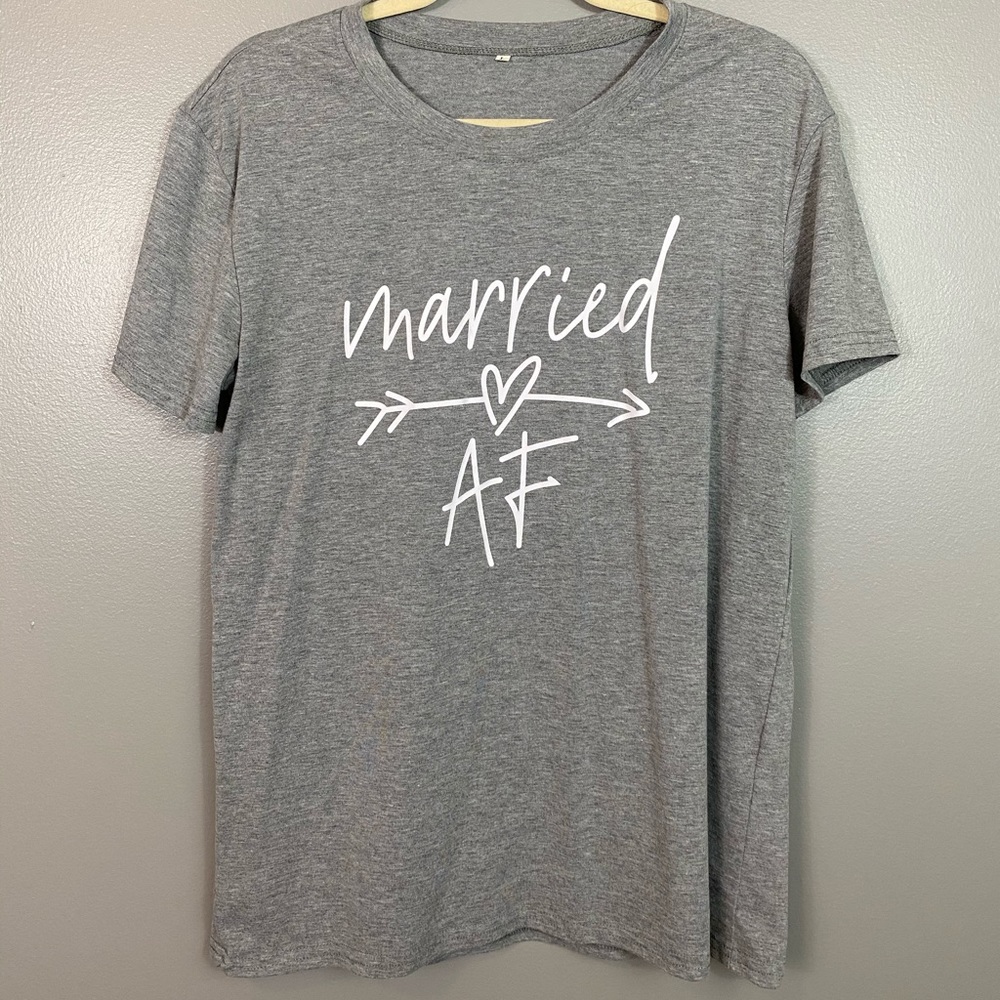 Married AF Gray Shirt